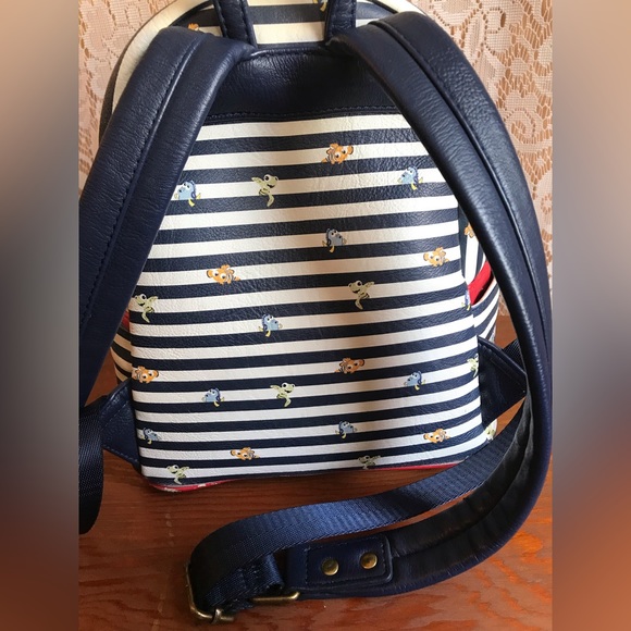 Loungefly Disney Pixar Finding Nemo Mini Backpack - Rare! - Picture 9 of 15